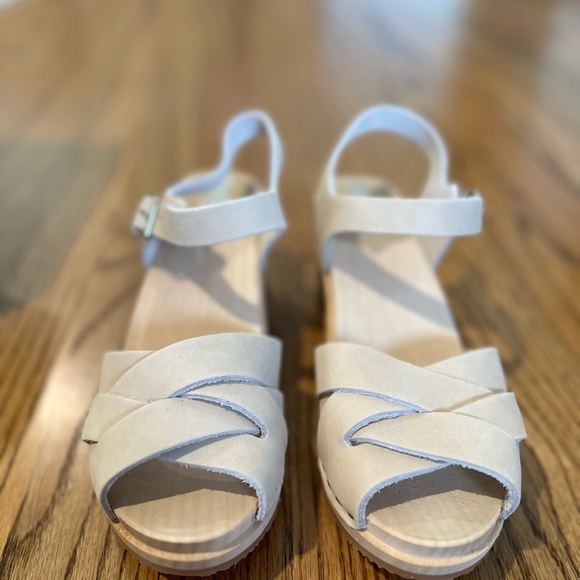 Sandgrens Rio Grande High Clogs in Sand Color - Picture 4 of 8